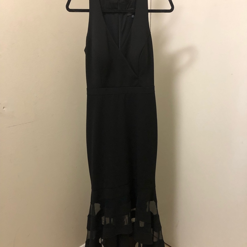 New long dress with unusual bottom